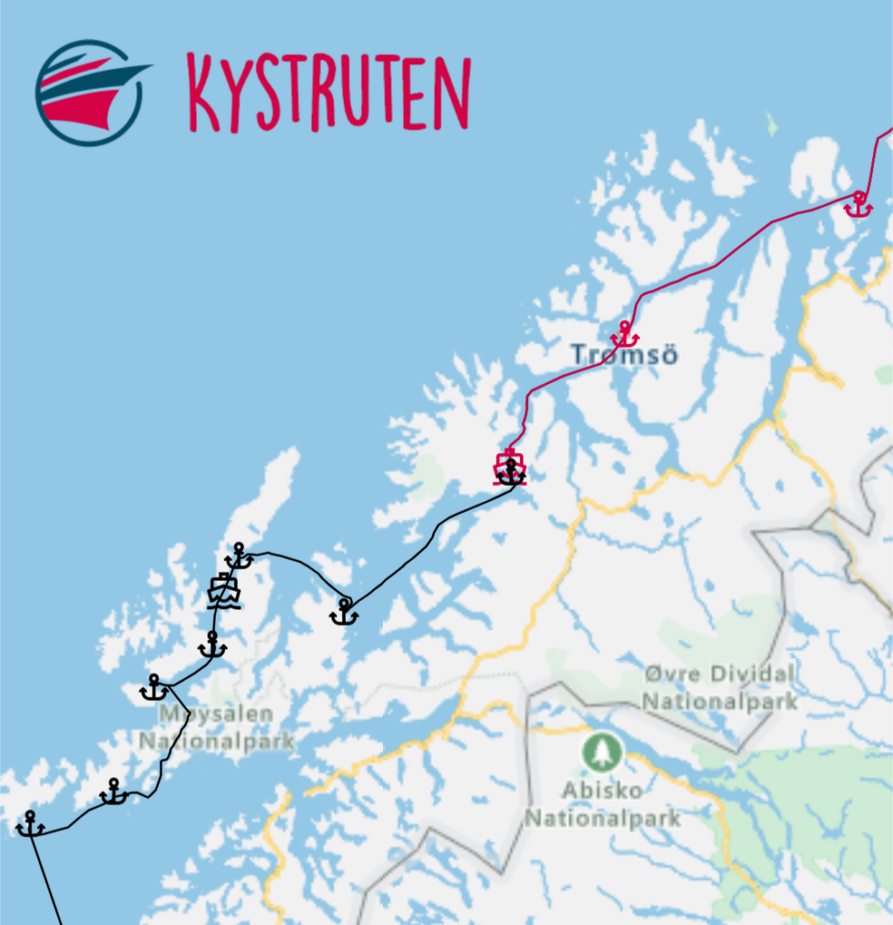 Lofoten  – Finnsnes  – Tromsø