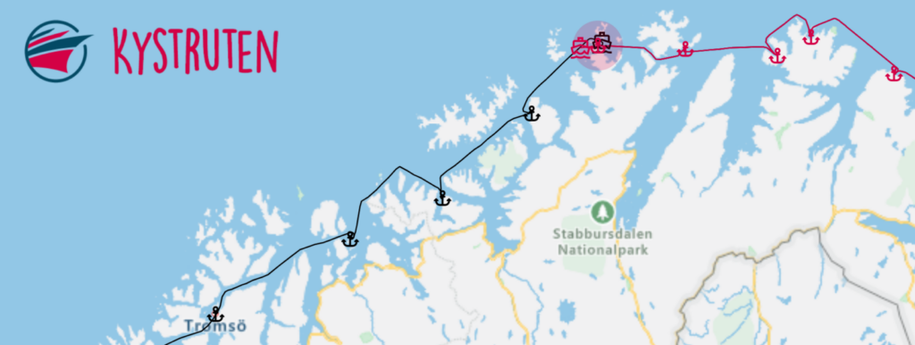 Tromsø  – Honningsvåg  –  Nordkap  – Berlevåg