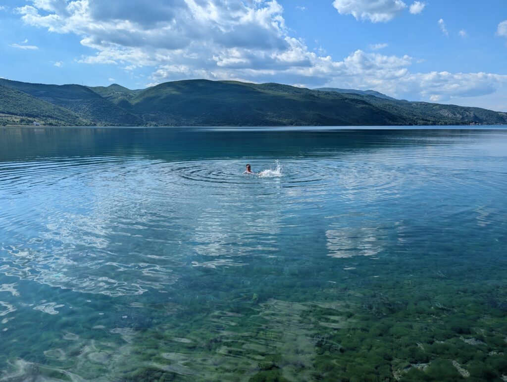 relaxen am Ohridsee
