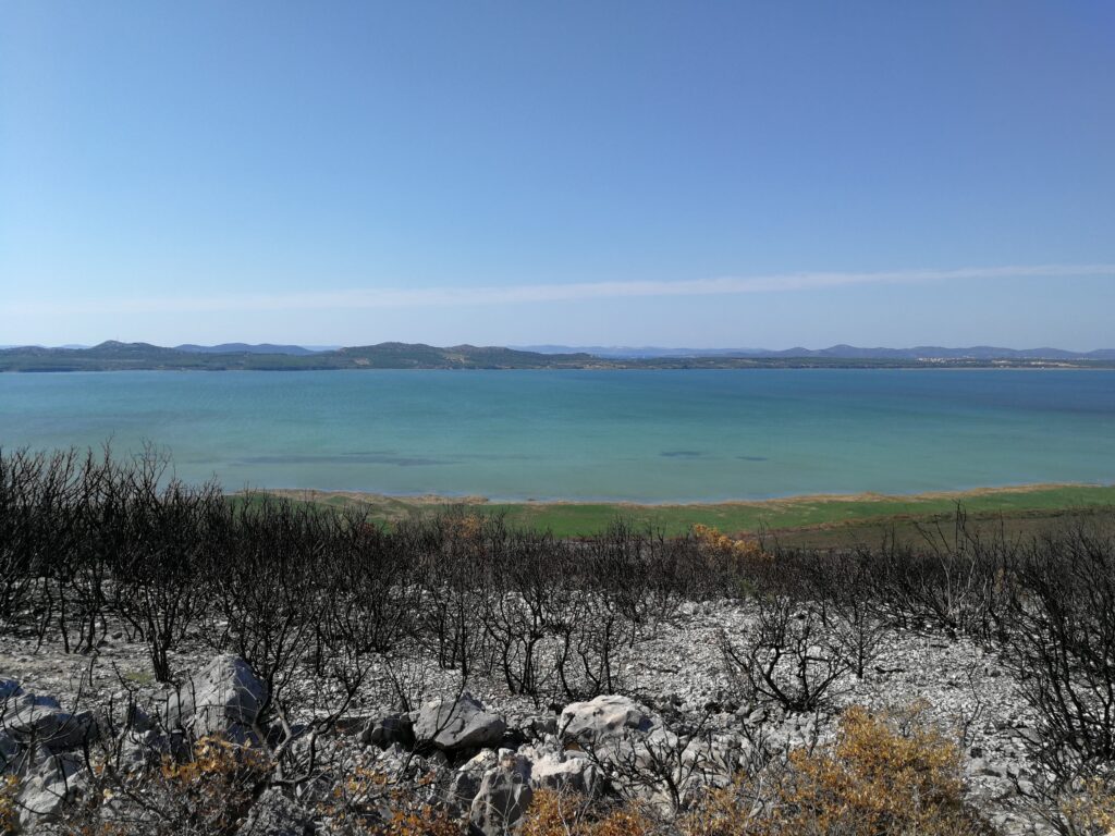 Radfahren am Vraner See