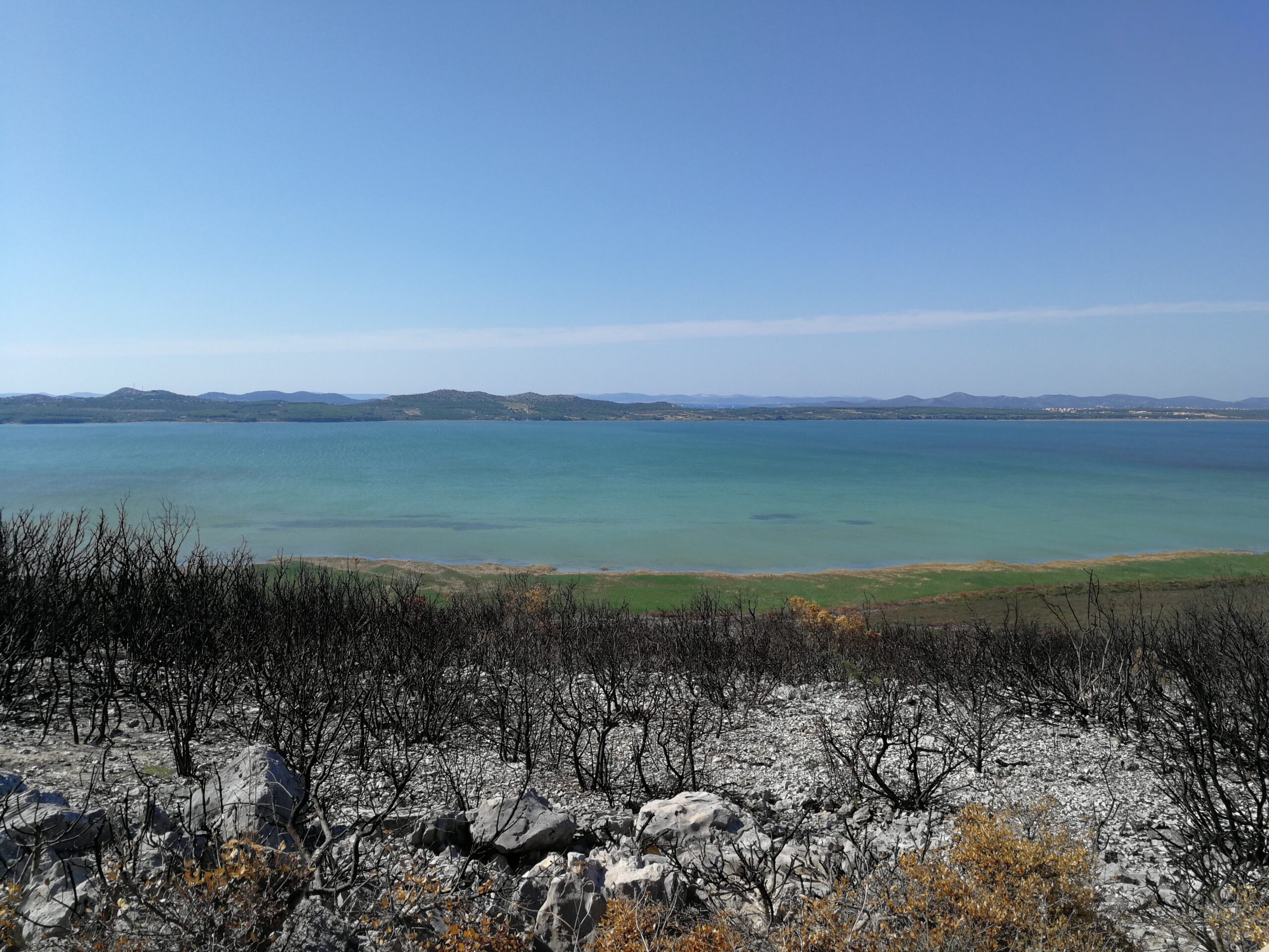 Radfahren am Vraner See