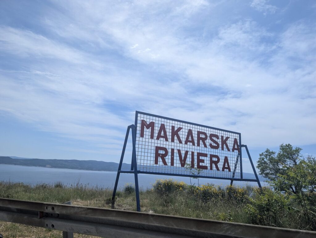 Weiterfahrt an die Makarska Riviera
